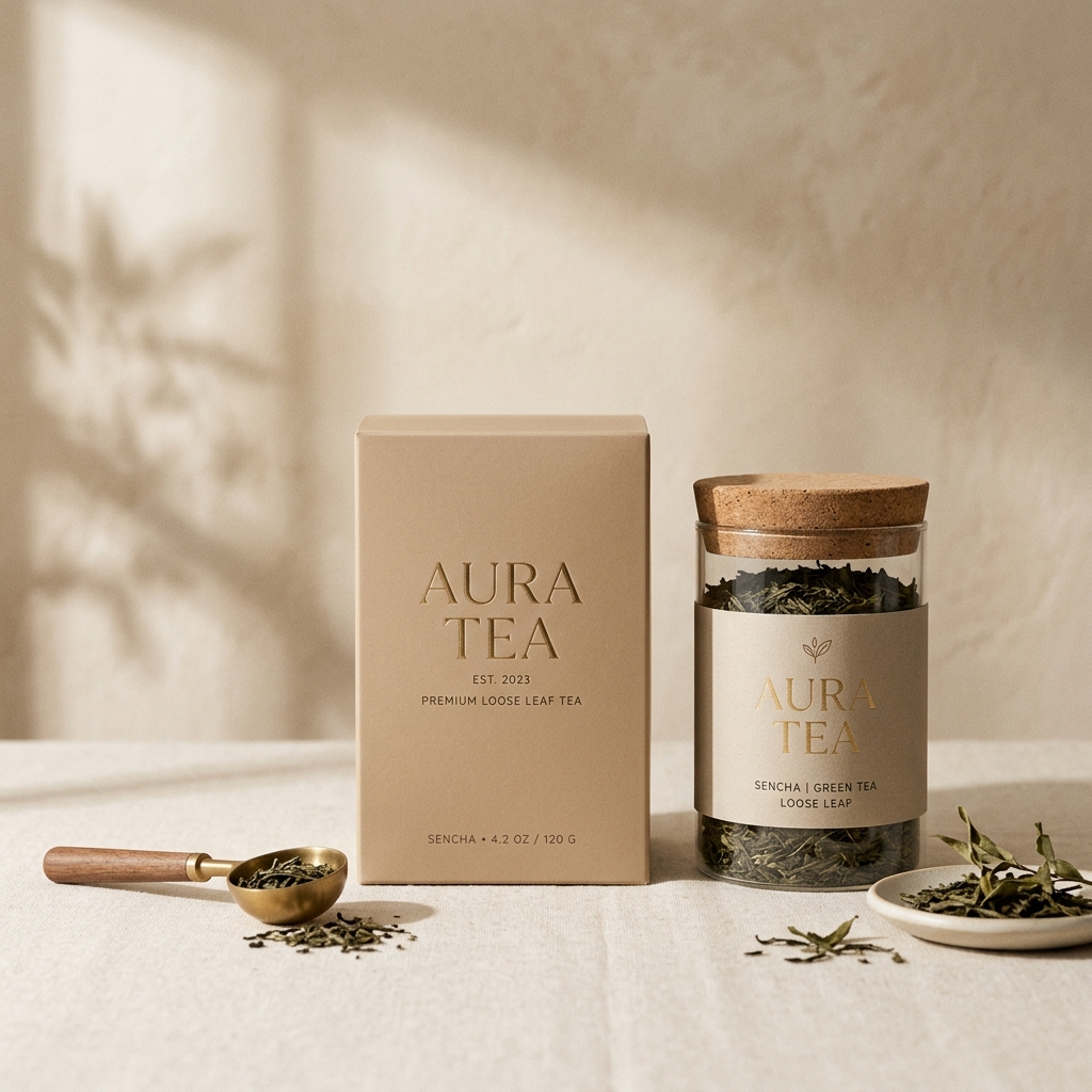 Aura Tea — Identité de marque