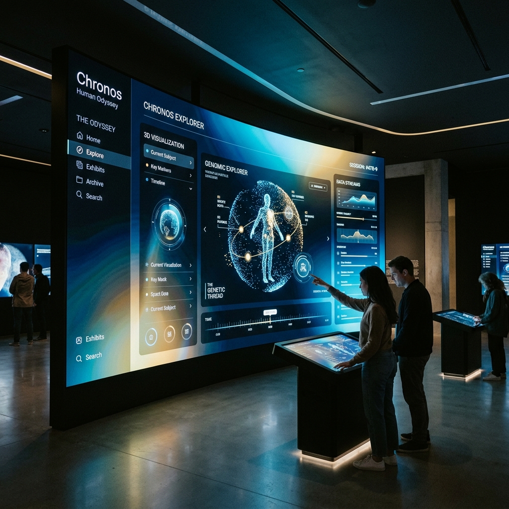 Chronos — Installation Numérique